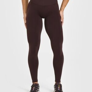 Oner Active Effortless Seamless Leggings Plum Brown Size XS Regular Length